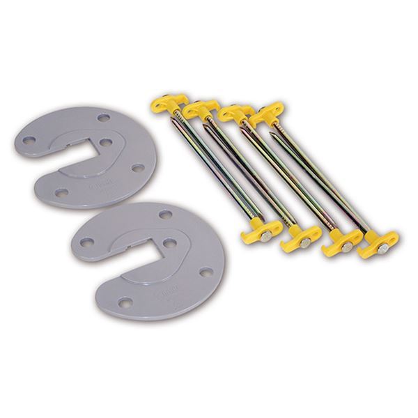Fiamma Awning Plate and Pegs Kit Caravan Motorhome 98655-724