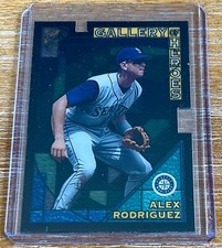 ALEX RODRIGUEZ 2000 Topps GALLERY OF HEROES ACETATE DIE-CUT ! SEATTLE MARINERS !