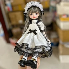 1/6 Pretty Princess BJD Doll with Makeup + Full Accessories DIY Toys Kids Gift