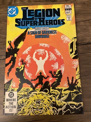 Legion of Super-Heroes #291  '' ... A Sign of Darkness Dawning''