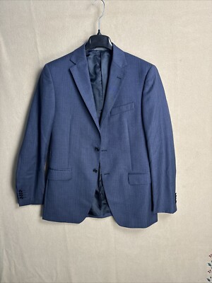 DEL MARE 1911 40L EU 50 VITALE Barberis Canonico 2 Btn Blue Check Sport Coat