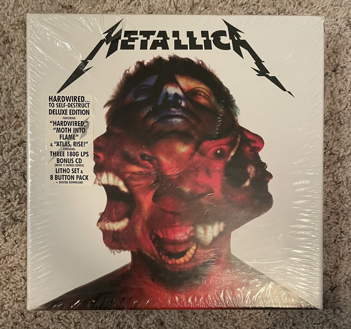METALLICA - Hardwired To Self Destruct - Deluxe 3 x LP CD