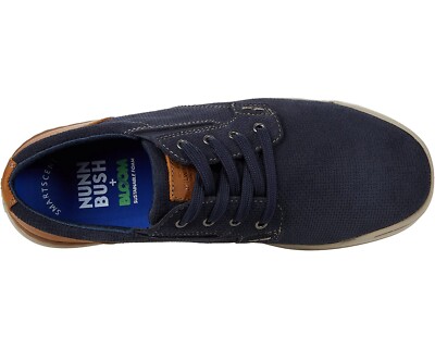 Nunn Bush Z5613* Mens Navy Kore Tour Suede Oxford Shoes Size 11.5M