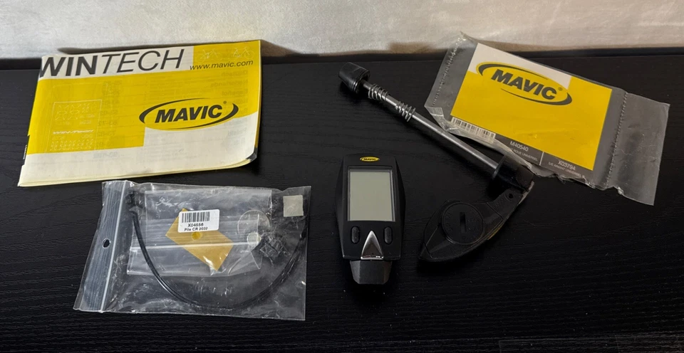 Mavic Win Tech- Digital Wireless Computer Untested - Image 2 of 4