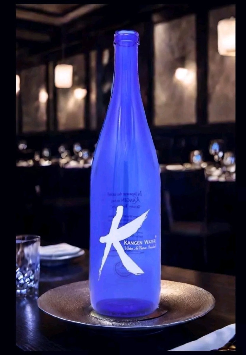 Kangen Restaurant Glass Bottle - Clear Blue (Shiny) | eBay