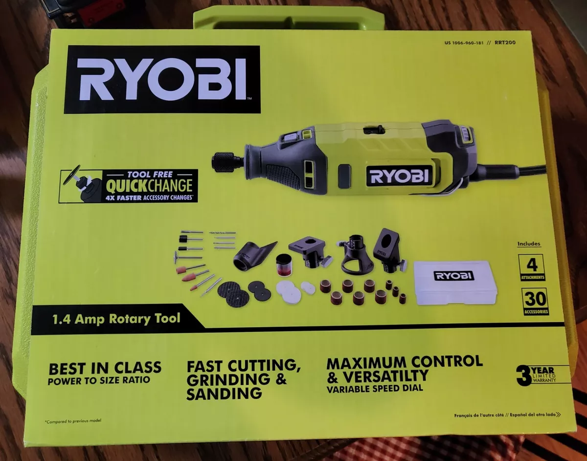 Ryobi RRT200 1.4 Amp Corded Rotary Tool