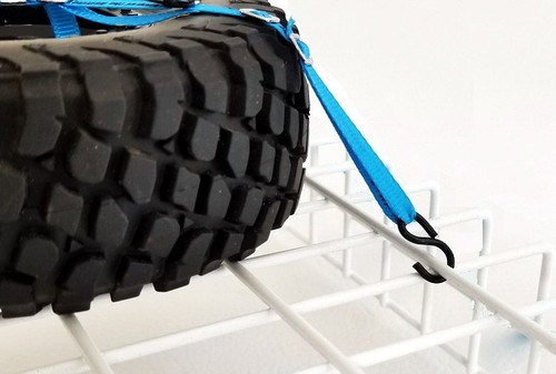 1/10 RC Crawler Spare Tire Wheel Anti-Slip Belt for Axial TRX4 Tire - Picture 5 of 11