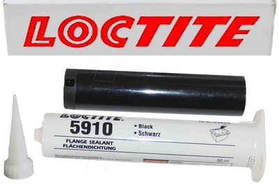 1X LOCTITE 5910 silicone sealant sealant black 50ml-55°C to +200°C