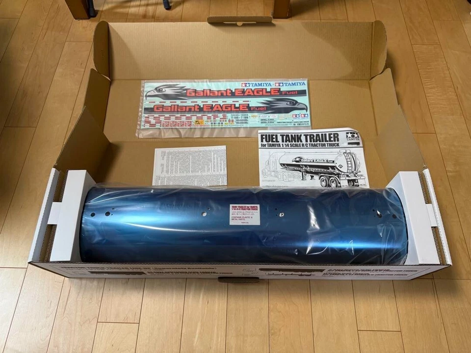 Tamiya 1/14 Electric RC Big Truck Series No.33 Fuel Tank Trailer 56333 New - Image 2 of 4