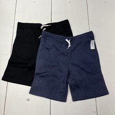 Old Navy 2 Pack Of Fleece Joggers Shorts Boys Size XL NEW