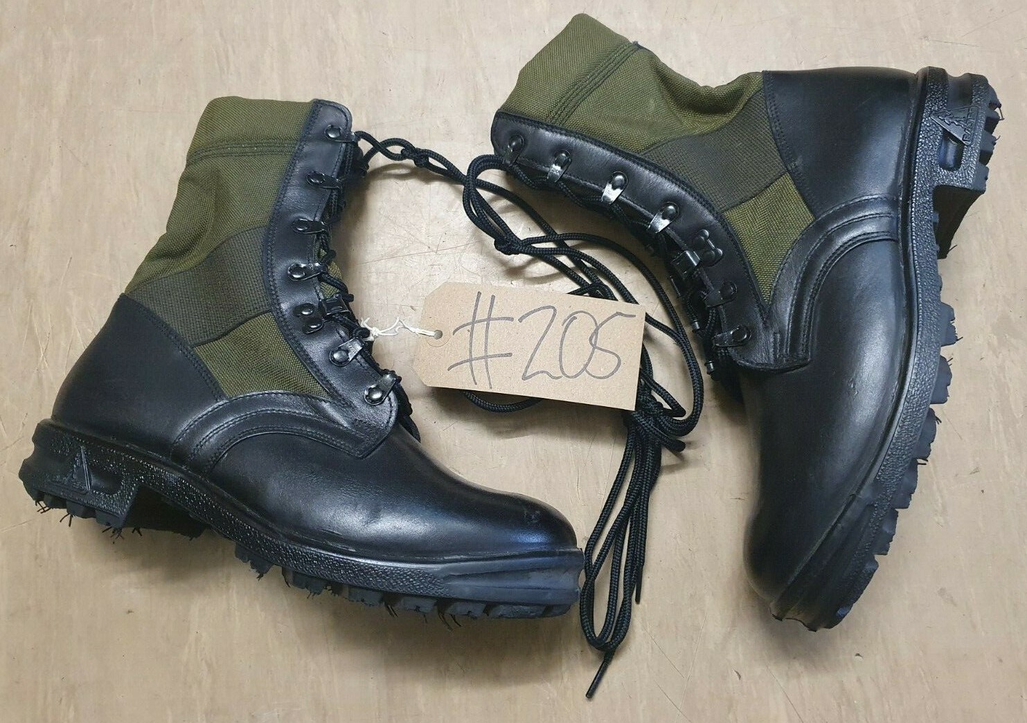 Genuine German Army Black/Green Jungle 
