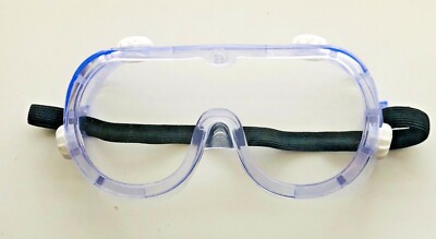 3M Chemical Goggle 334, Safety Glass Clear Lens, Protective Eyewear- Z87.1