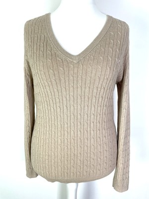 crew clothing cable knit jumper