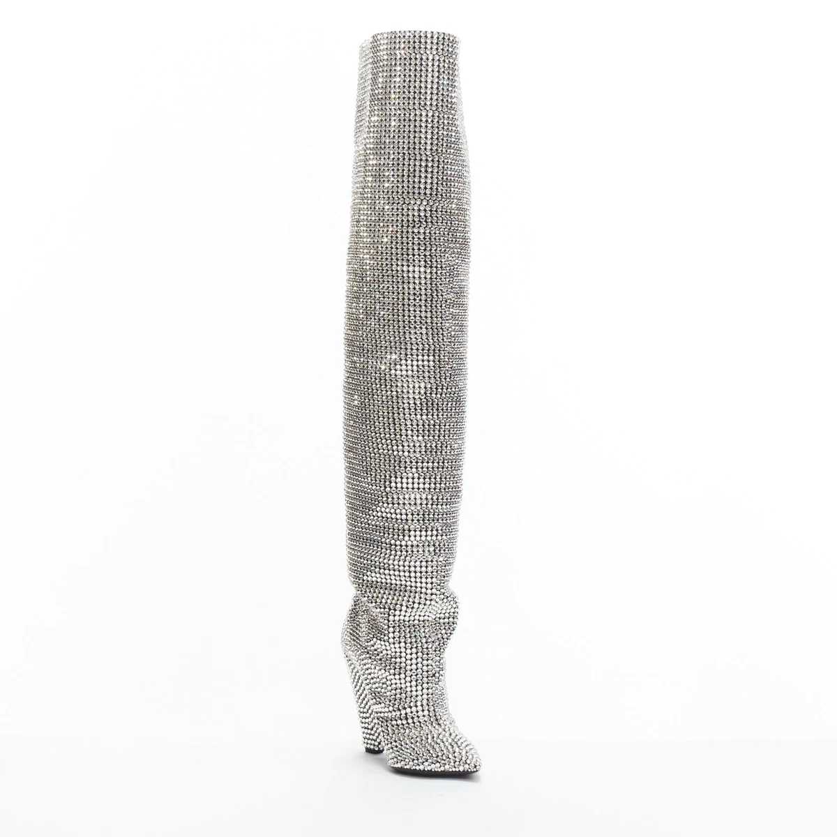 Saint laurent store swarovski boots