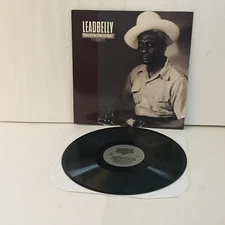 LEADBELLY where did you sleep last night Lp Vinyl Record Goldenlane records 2009