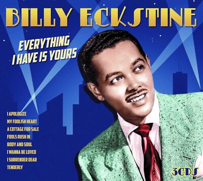 BILLY ECKSTINE  *  75 Greatest Hits  *  NEW 3-CD Set  *  All Original Recordings
