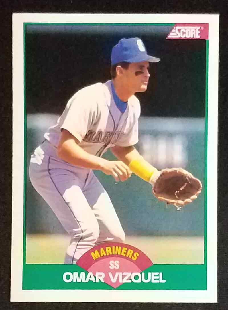 MLB Omar Vizquel サインカード Omar Vizquel MLB Memorabilia, Omar Vizquel Collectibles
