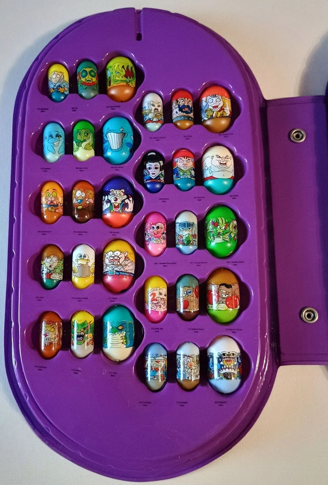 VINTAGE MIGHTY BEANZ SERIES 4 COMPLETE SET 191-250 IN OFFICIAL COLLECTOR CASE - Image 2 of 4