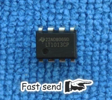 10pcs LT1013CP DUAL PRECISION OPERATIONAL AMPLIFIERS DIP-8