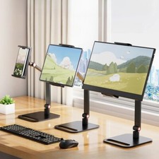Portable Monitor Desk Holder Metal Stand 16 Inch Universal Expandable Display