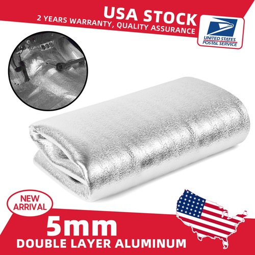 48"x39" UTV ATV Heat & Sound Deadener Insulation Thermal Noise Water Proof Mat E - Foto 9