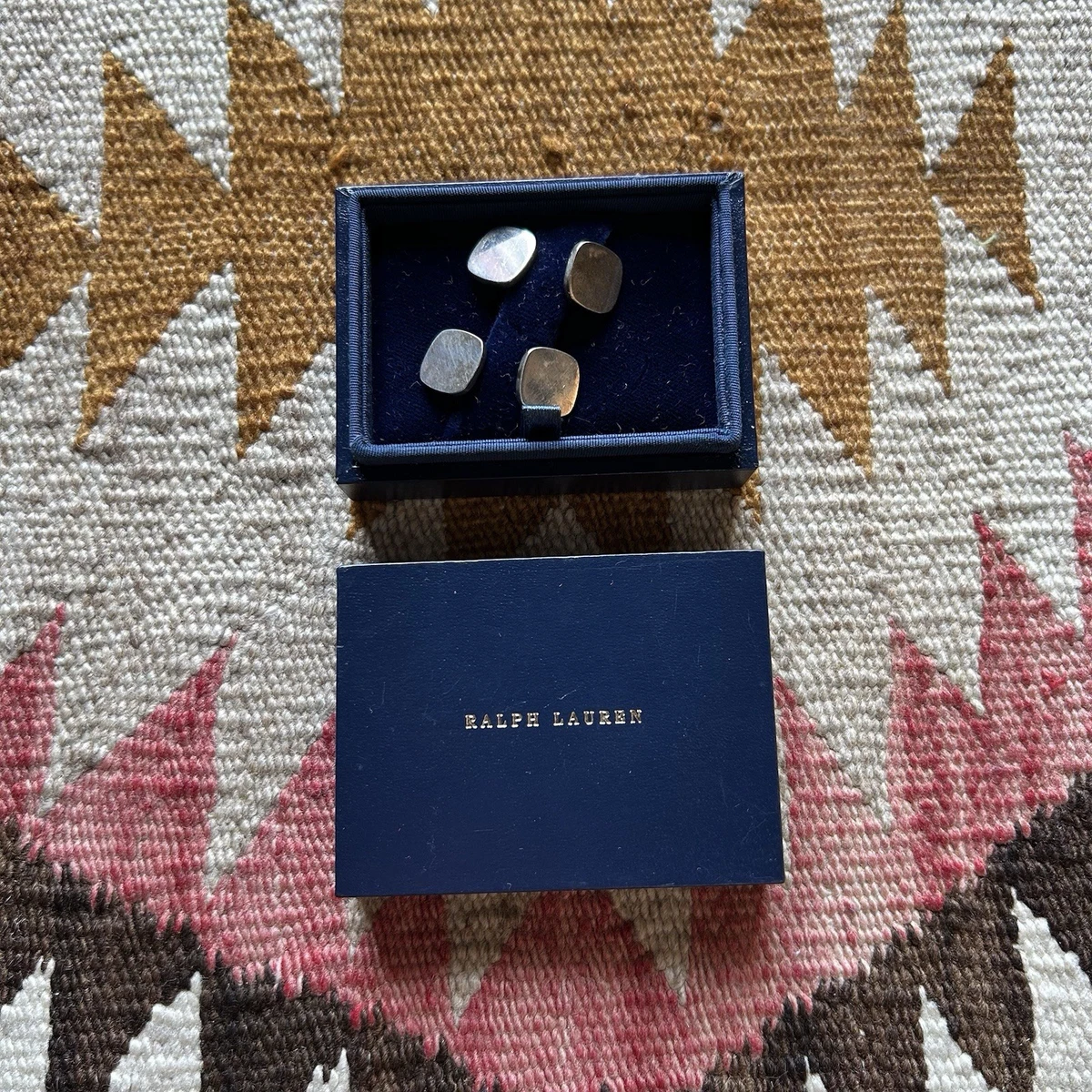 Ralph Lauren Sterling Silver Cufflinks for Men for sale | eBay