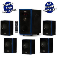 Sistema de altavoces Acoustic Audio 5.1 Bluetooth 6 sonido envolvente de cine en casa NUEVO