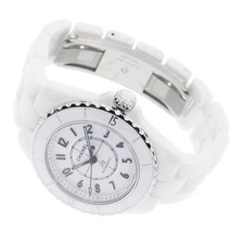 Chanel J12 H5699 33mm SS White Dial Automatic Date Watch #C3236