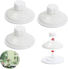4 Pack Cat Bed Window Suction Holder Replacement with Anchor Screws Cordless Cat