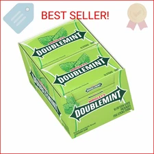 WRIGLEY'S DOUBLEMINT Mint Gum Chewing Gum Bulk Pack, 15 Stick (Pack of 10)