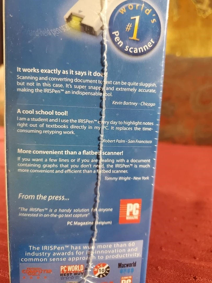 Iris Pen Express 6 Handheld Scanner For PC / Mac NEW Sealed! - Image 3 of 4