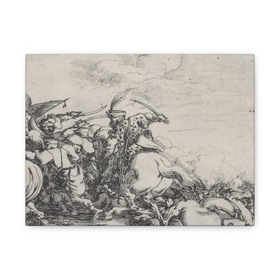 Johann Wilhelm Baur - Battaglia de Ungari - Canvas Wall Art