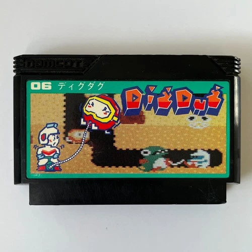 Dig Dug (Nintendo Famicom 1985) Japan import - combined shipping