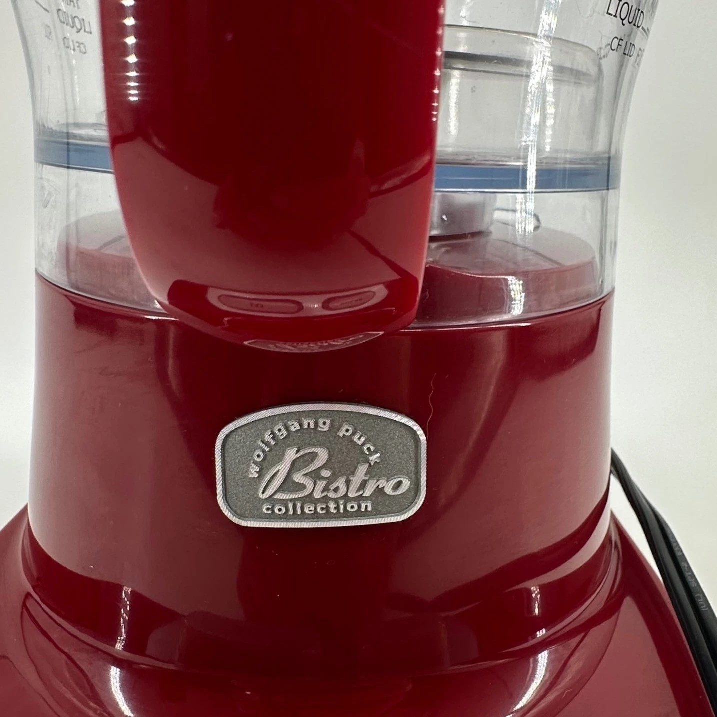 Wolfgang Puck Food Processor Bistro Collection 2.5 Cup Red Tested
Opens in a new window or tab