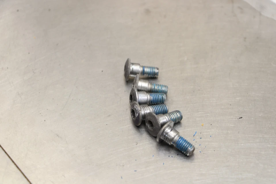 08-20 SUZUKI HAYABUSA GSX1300R REAR BACK BRAKE ROTOR BOLTS DISC HARDWARE SCREW - Изображение 2 из 4