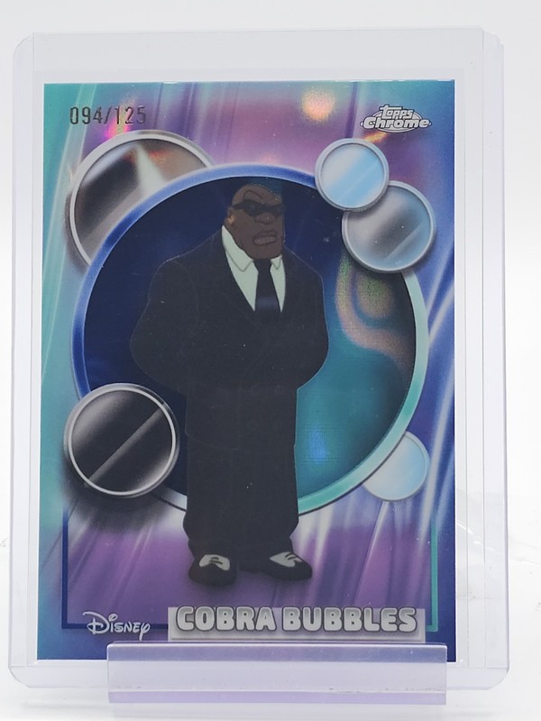 COBRA BUBBLES 2026 TOPPS CHROME DISNEY DARK BLUE LIGHT BLUE LAVA /125 Q4193