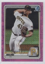 2020 Bowman Chrome Prospects Mega Box Pink Mojo Refractor Brennan Malone 4b9