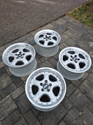 Set of (4) 2 Piece 17x9 17x10 BBS MODA M2 5X114.3 Wheels Rims