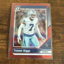 Trevon Diggs - 2024 Donruss Optic Red SN /125 Cowboys 