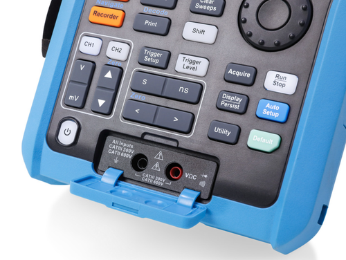 Siglent SHS820X Handheld Oscilloscope, 2 Channel, 200MHz, 500 MS, CAT2 300Vrms - Picture 4 of 7