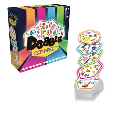 DOBBLE CONNECT GESELLSCHAFTSSPIEL VON ASMODEE NEU OVP