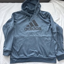 Adidas Game and Go Pullover Men's Hoodie Size L- Orbit Indigo Blue, 766