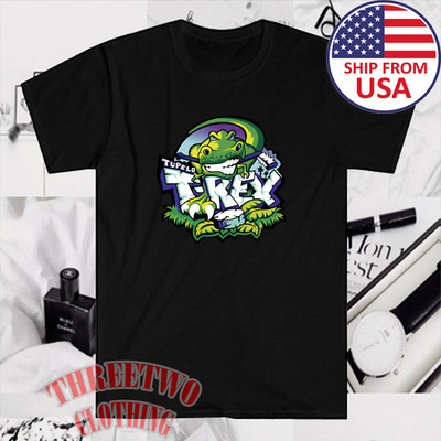 Tupelo T-Rex Ice Hockey Team Men's Black Size S to 5XL