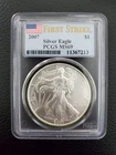 2007 Silver Eagle PCGS MS-69 First Strike Coin