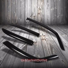 Smoke Tinted Side Window Rain Deflectors Visors Guard For 07-14 SX4 2.0L DOHC