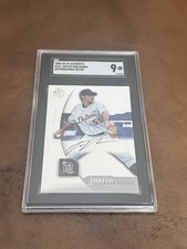 2005 UD SP Authentic Justin Verlander Auto Sgc9 42/185