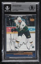 BAS 1999-00 Upper Deck Sergei Zubov #218 BGS Authentic Auto HOF 0lo3