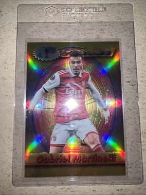 Gabriel Martinelli Arsenal Topps Finest Flashbacks Paralel /50 Gold