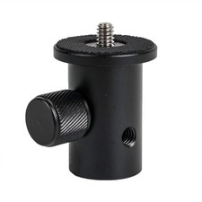Mounting Adapter Converts Standard 5/8" 16mm Female Light Stand Tip Black