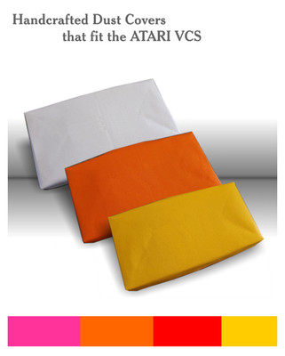 Atari VCS system canvas dust covers